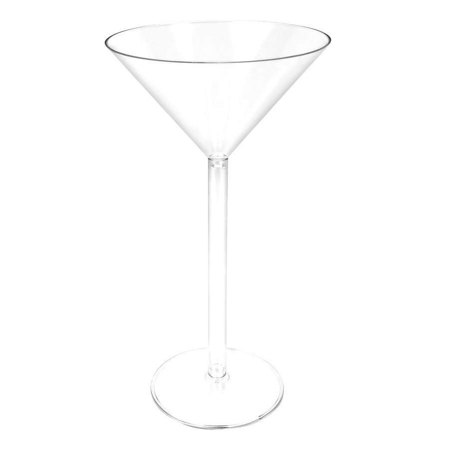 Plastic Large Martini Glass