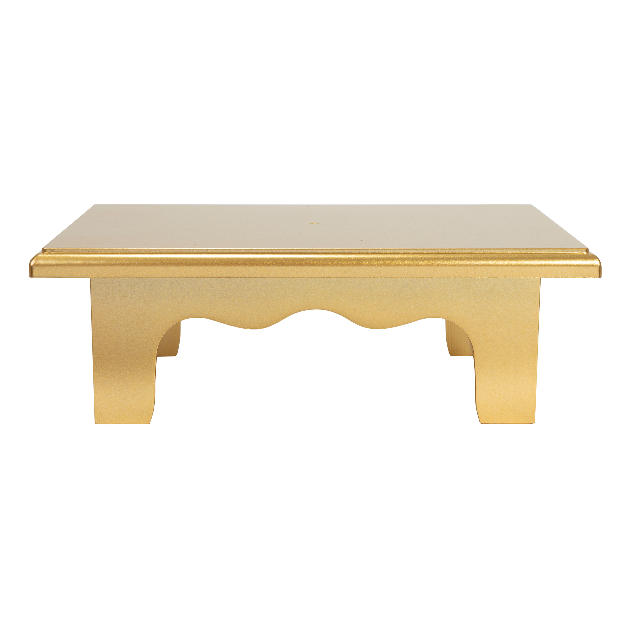 Plastic Treat Stand Riser - Gold