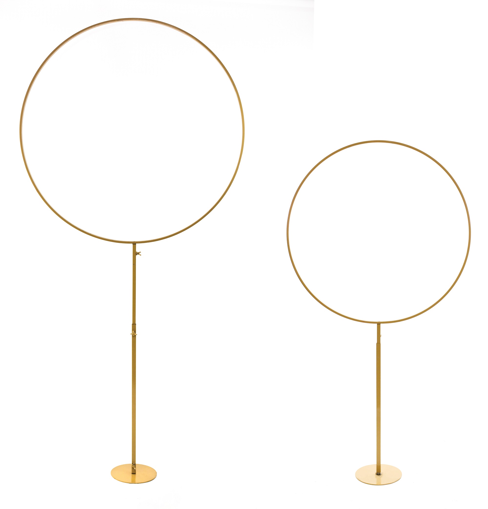 Metal Hoop Frames 2pc set - Gold