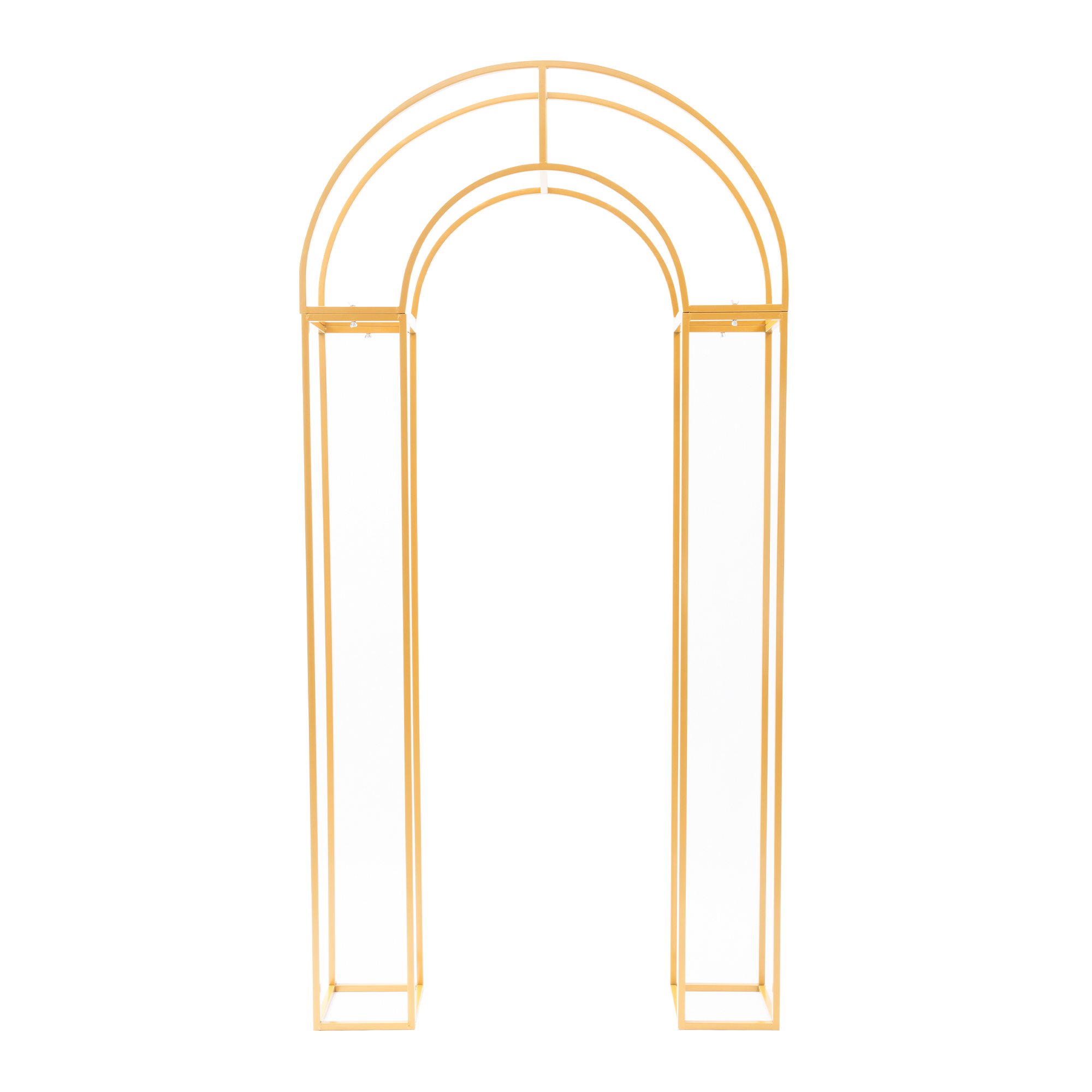 Metal 3D Arch Frame Backdrop Stand 48" x 79" - Silver