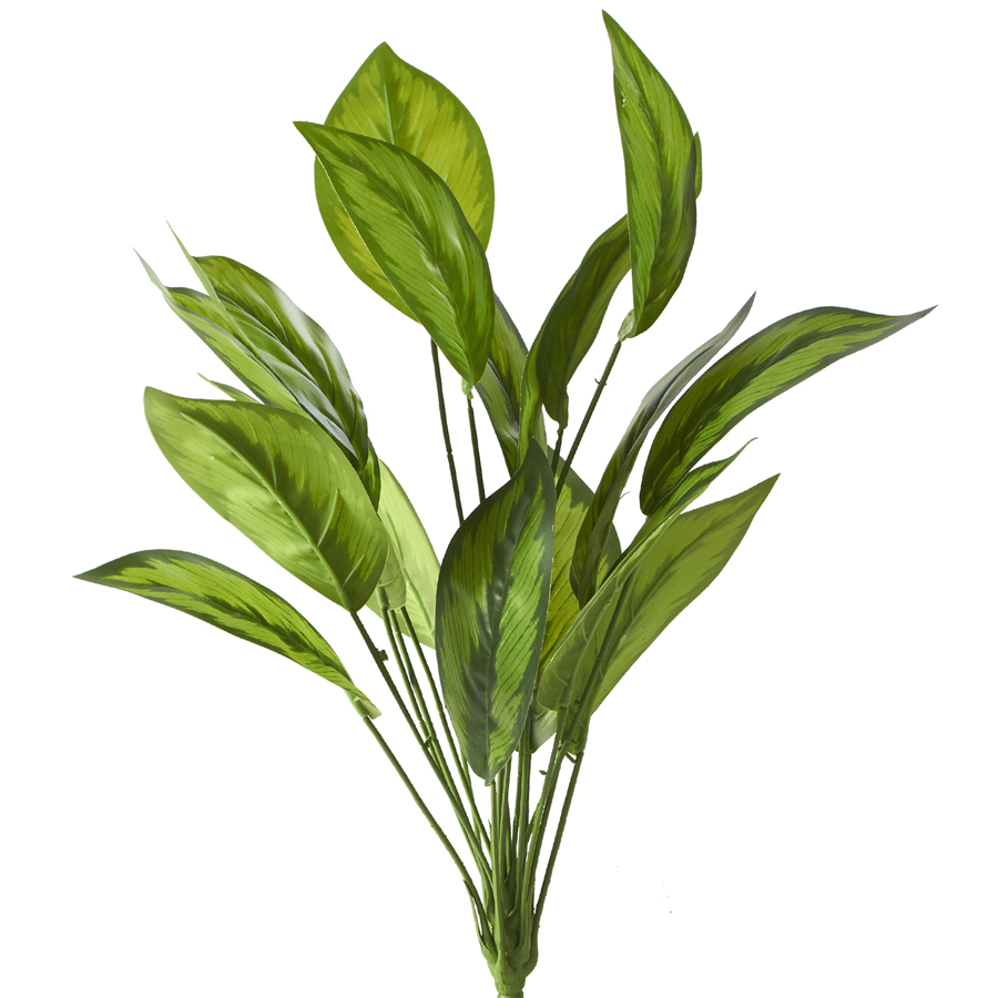 Artificial Peace Lily Spray 23"