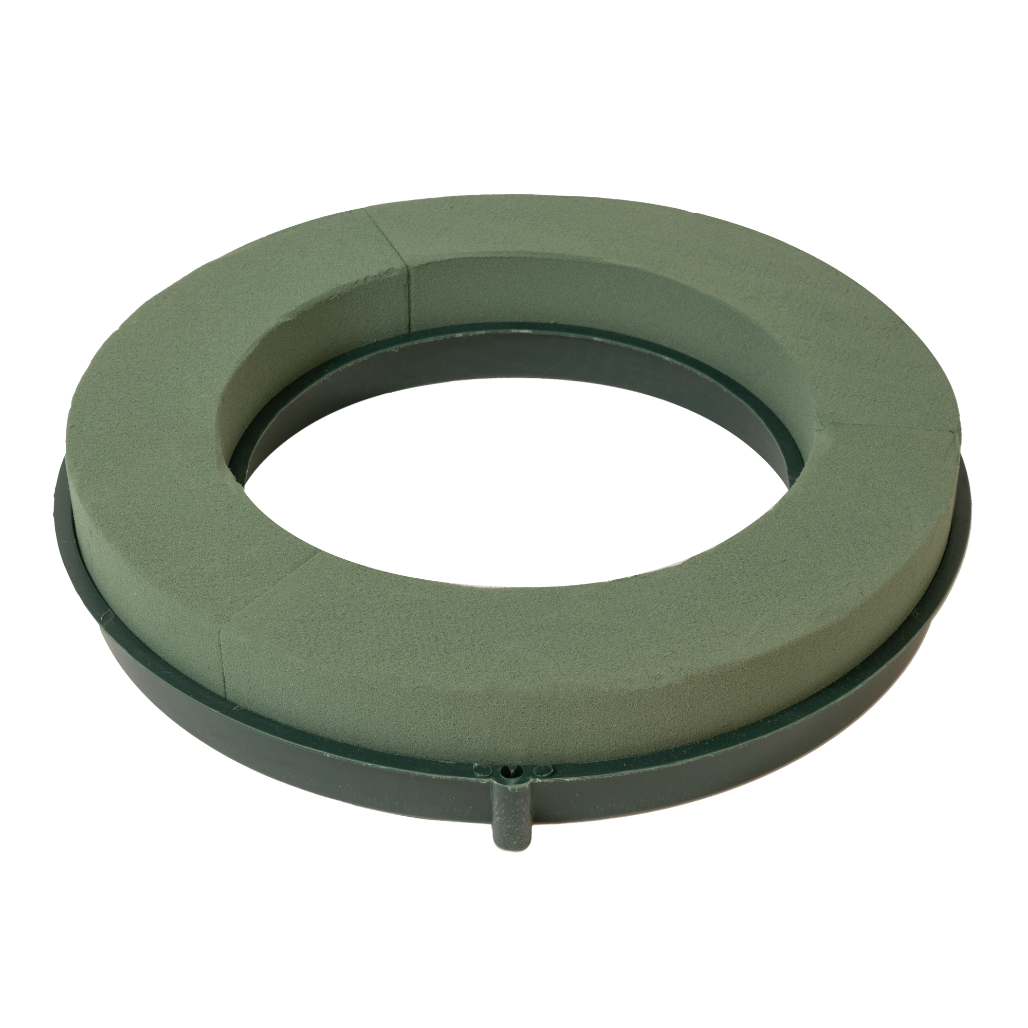 Floral Foam Ring With Plastic Base 10" 2pc/pack