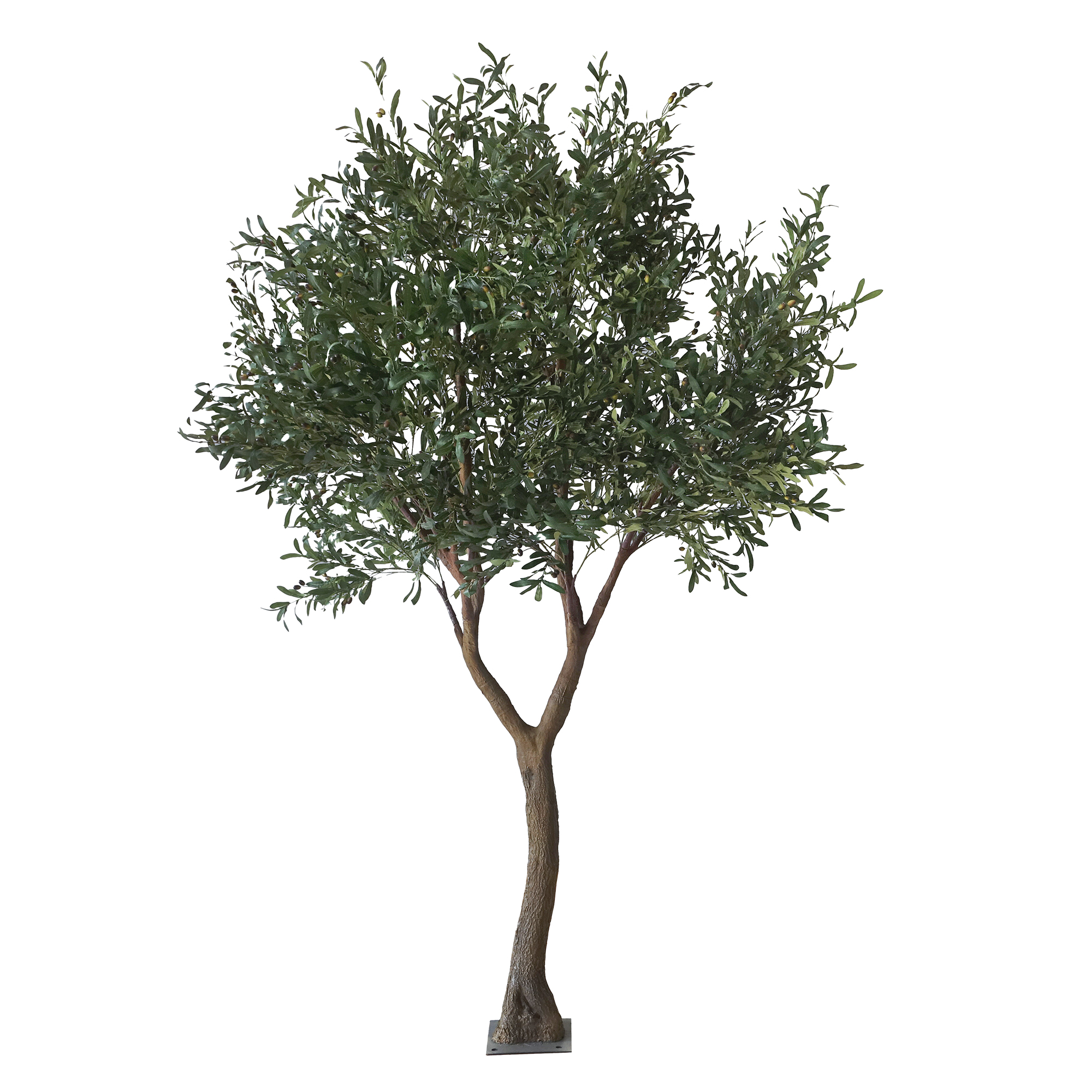 Artificial Green Olive Tree 9ft