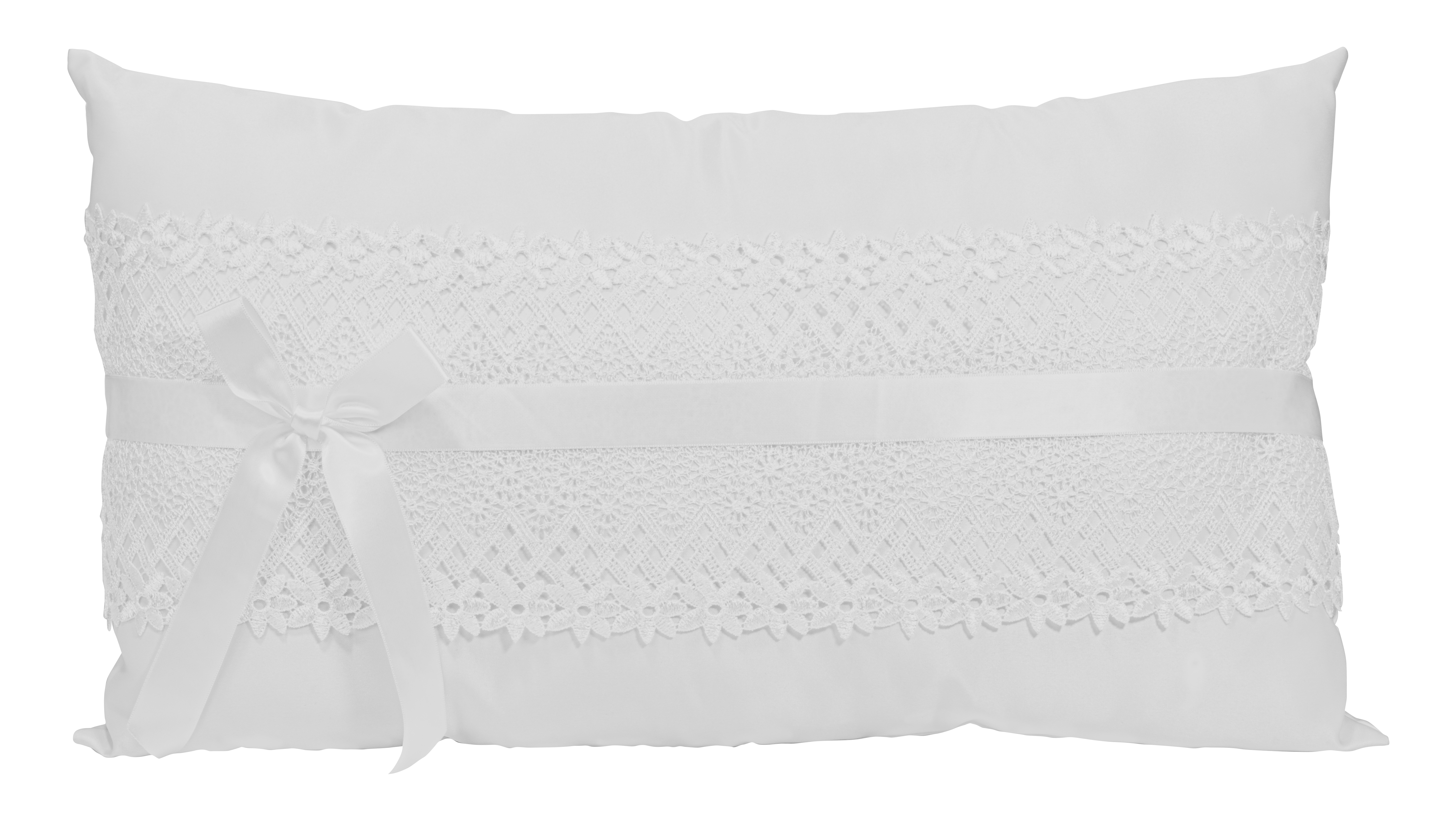 Wedding Kneeling Pillow - White