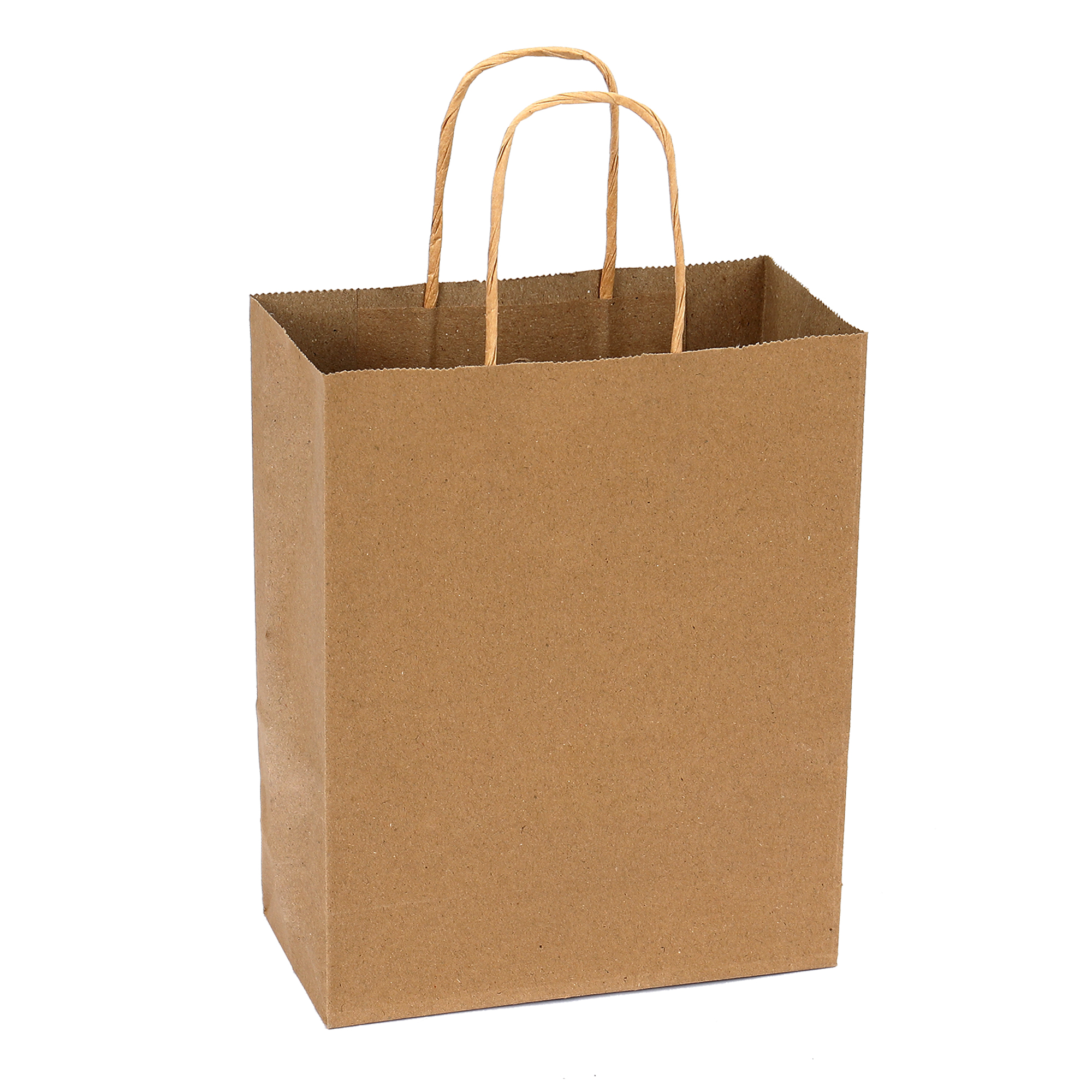 Paper Bags with Handles for Favors & Gifts 6" - Natural