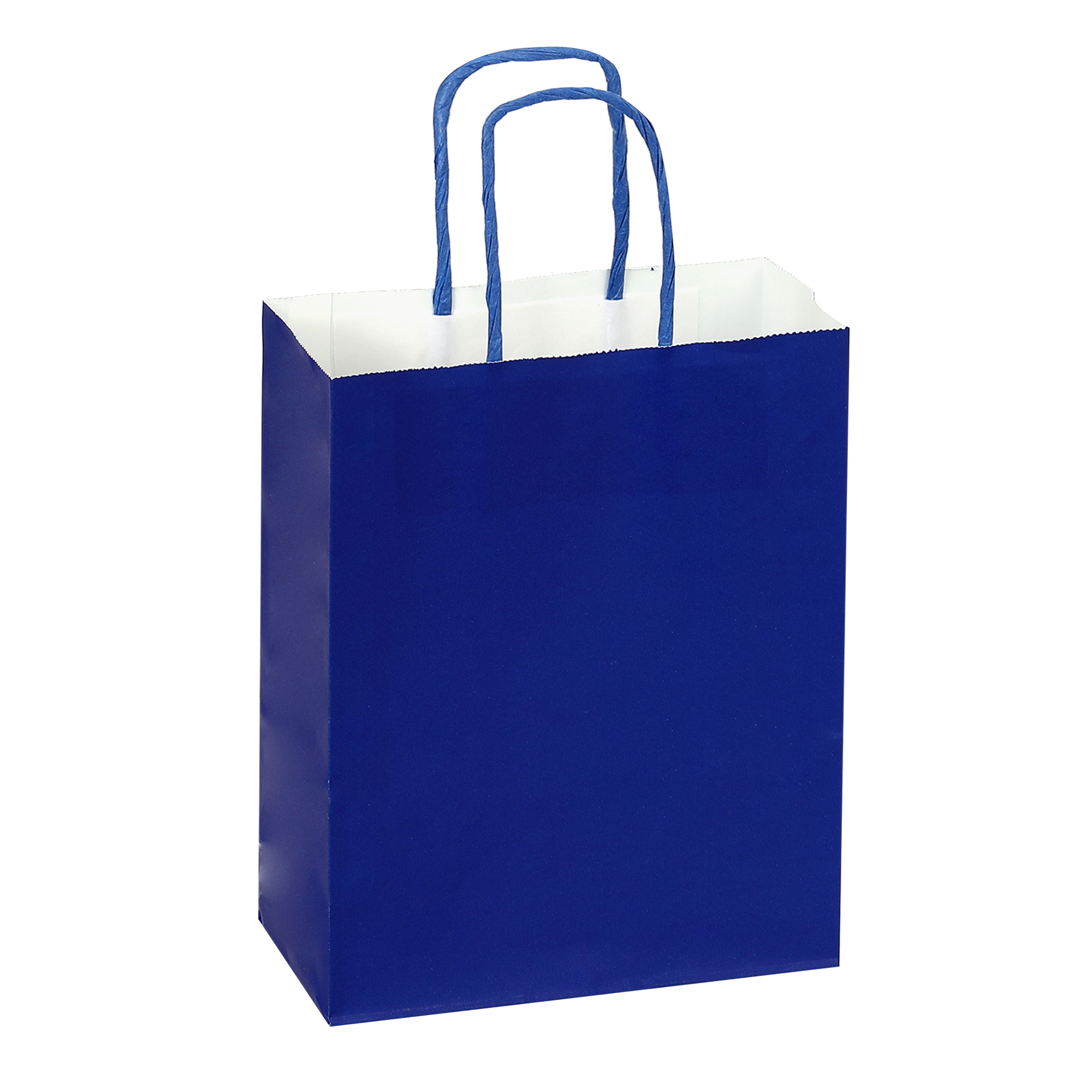 Paper Bags with Handles for Favors & Gifts 6" - Royal Blue