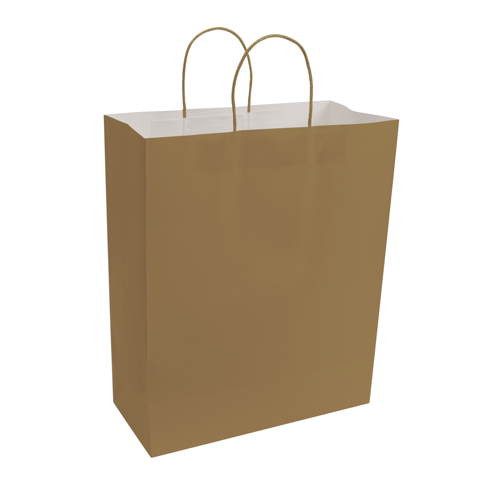Paper Bags with Handles for Favors & Gifts 15&frac34;" - Natural