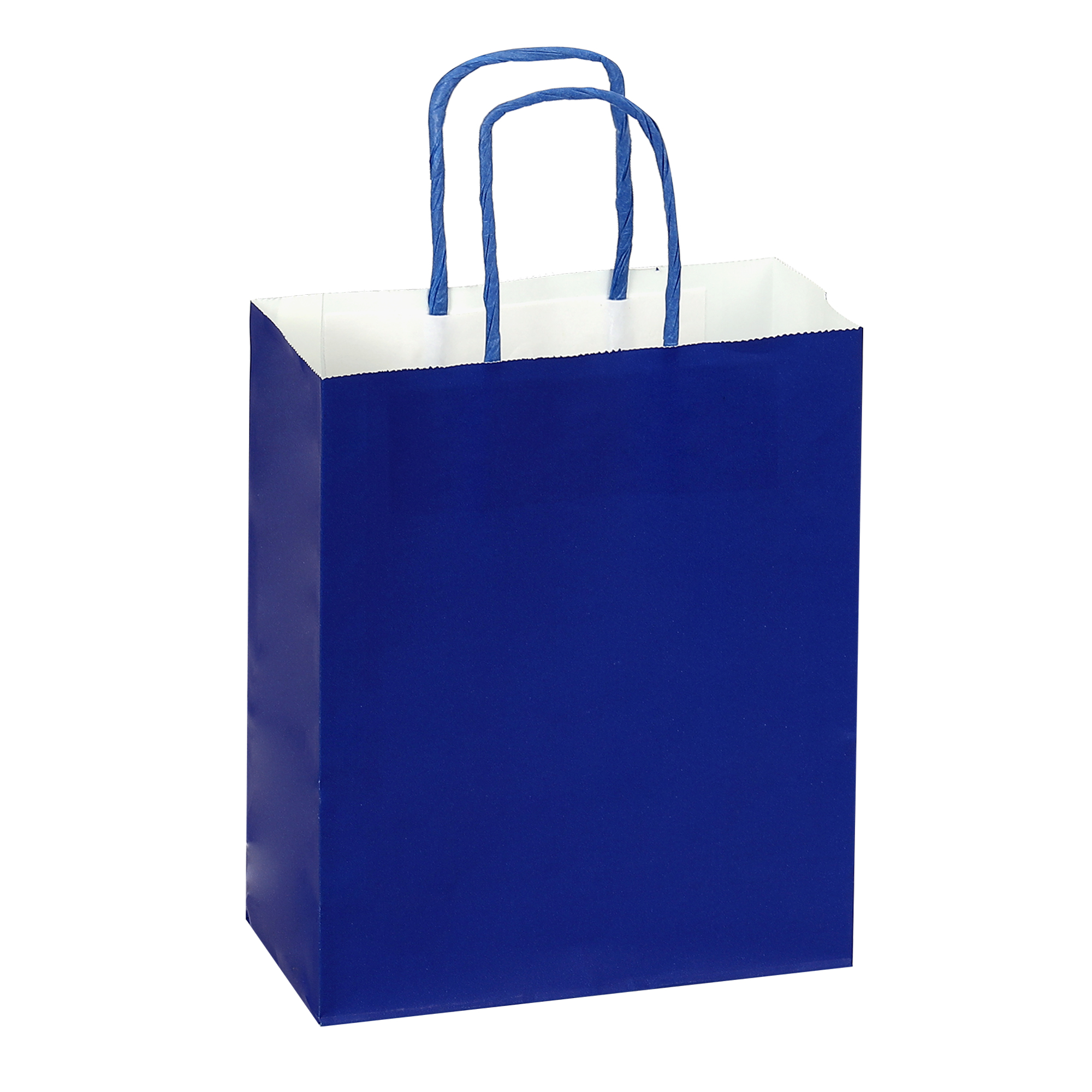 Paper Bags with Handles for Favors & Gifts 15&frac34;" - Royal Blue