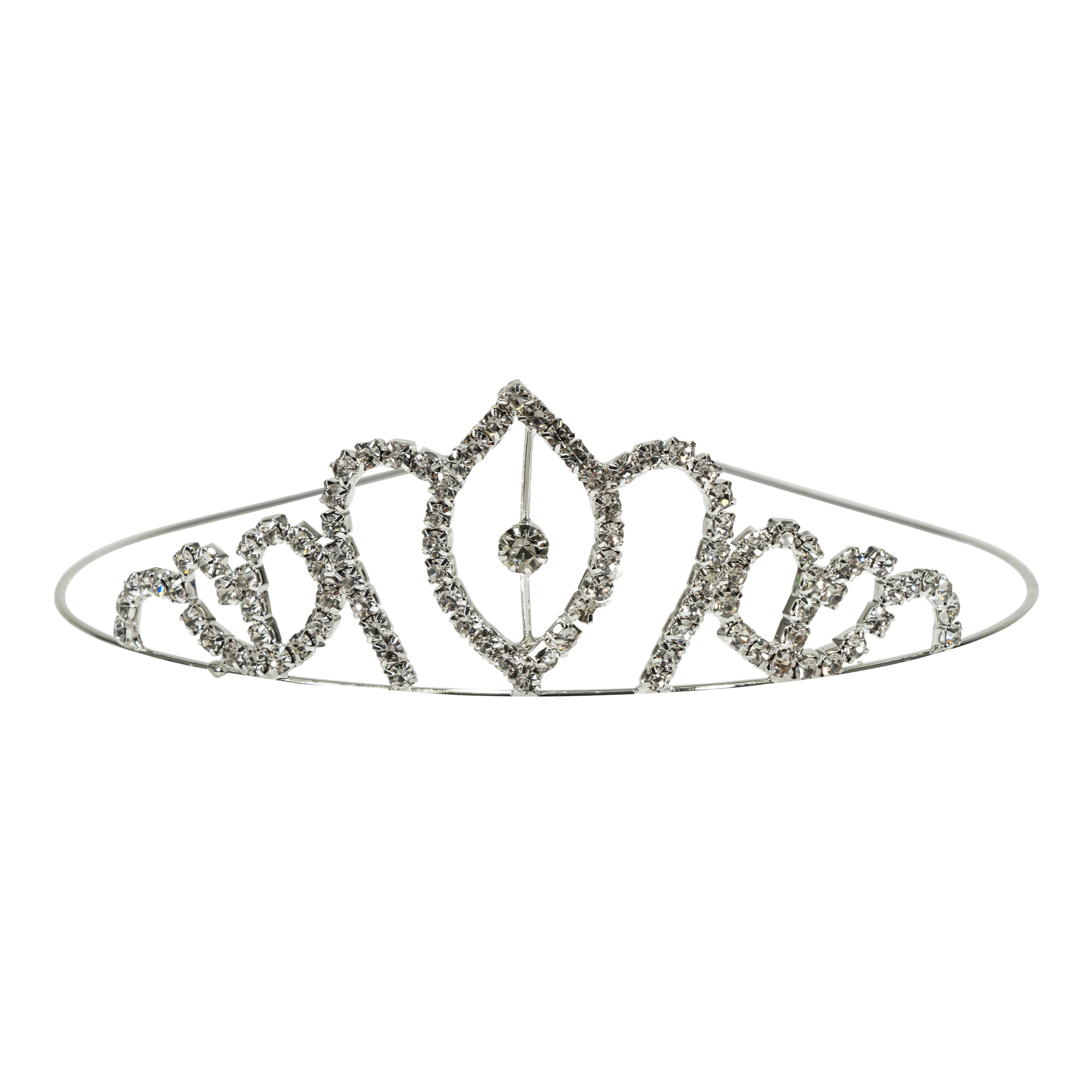 Tiara 2½" - Silver