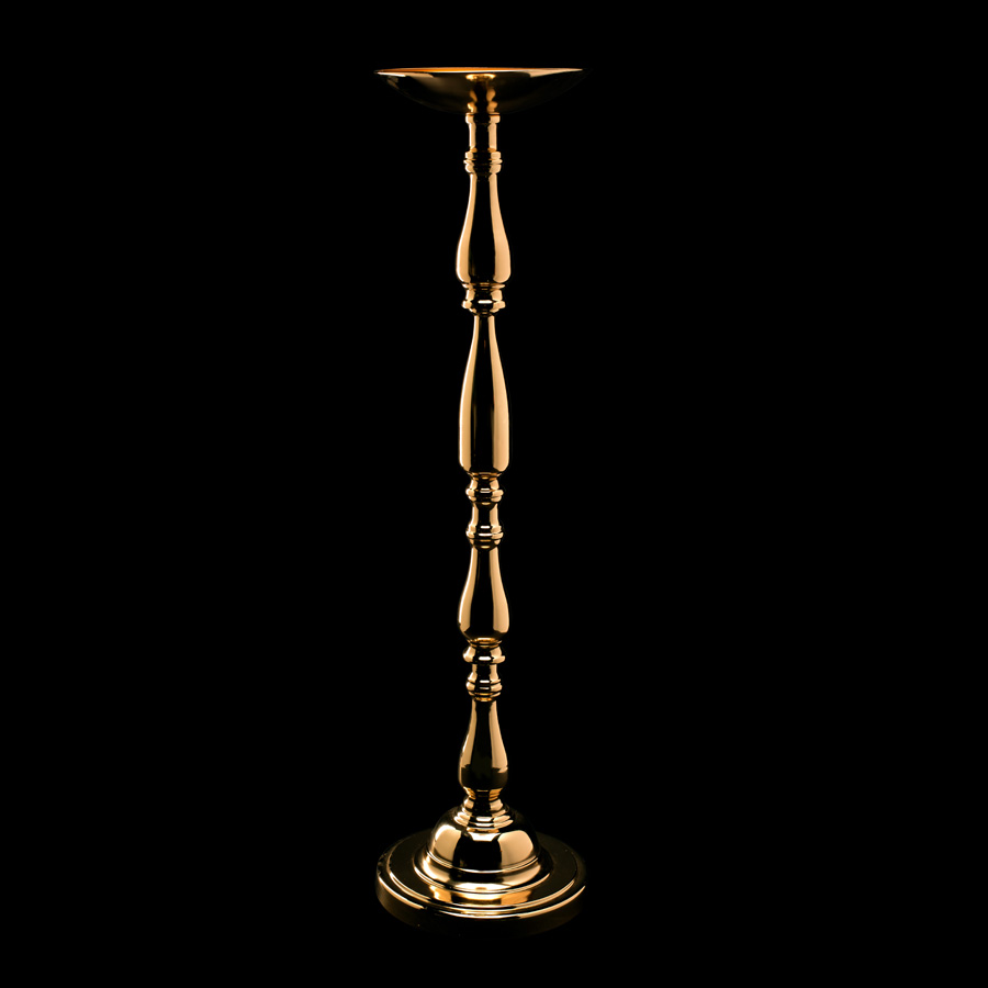 Piper Floral Riser 30¼" - Gold
