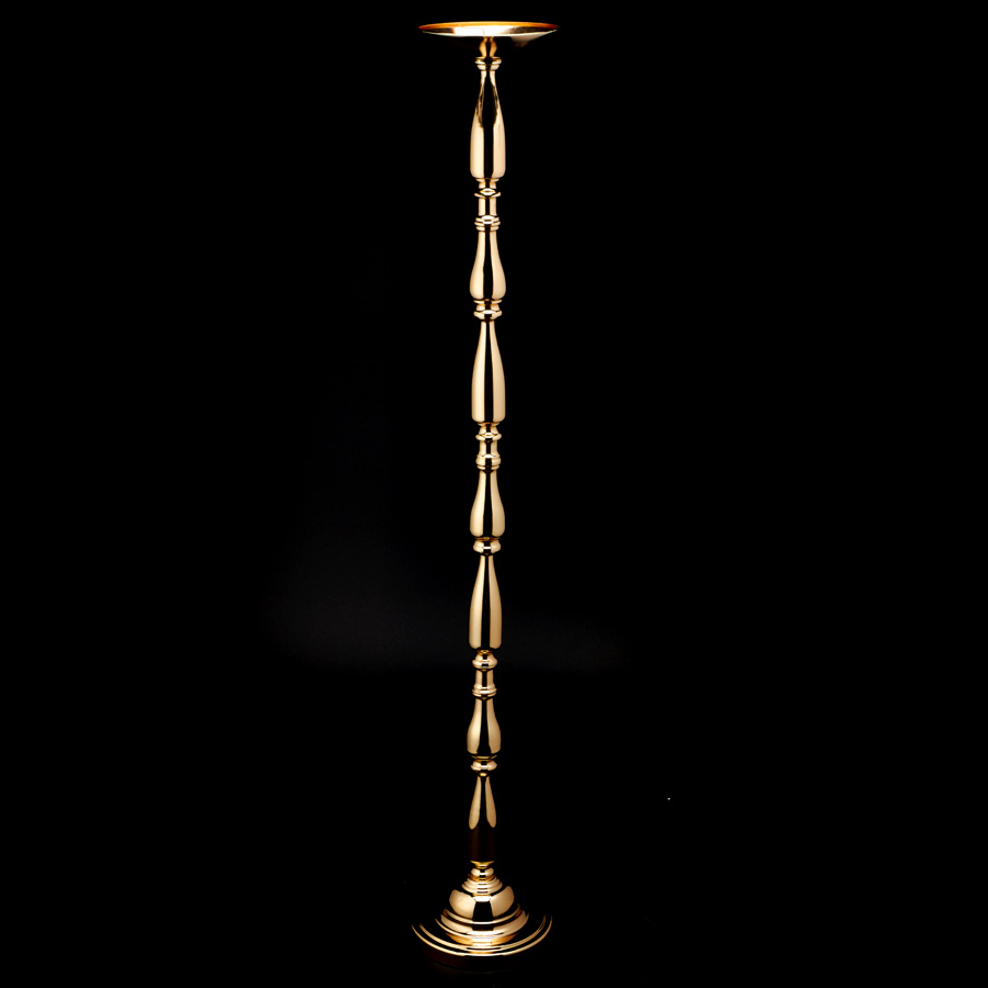 Piper Floral Riser 49¼" - Gold