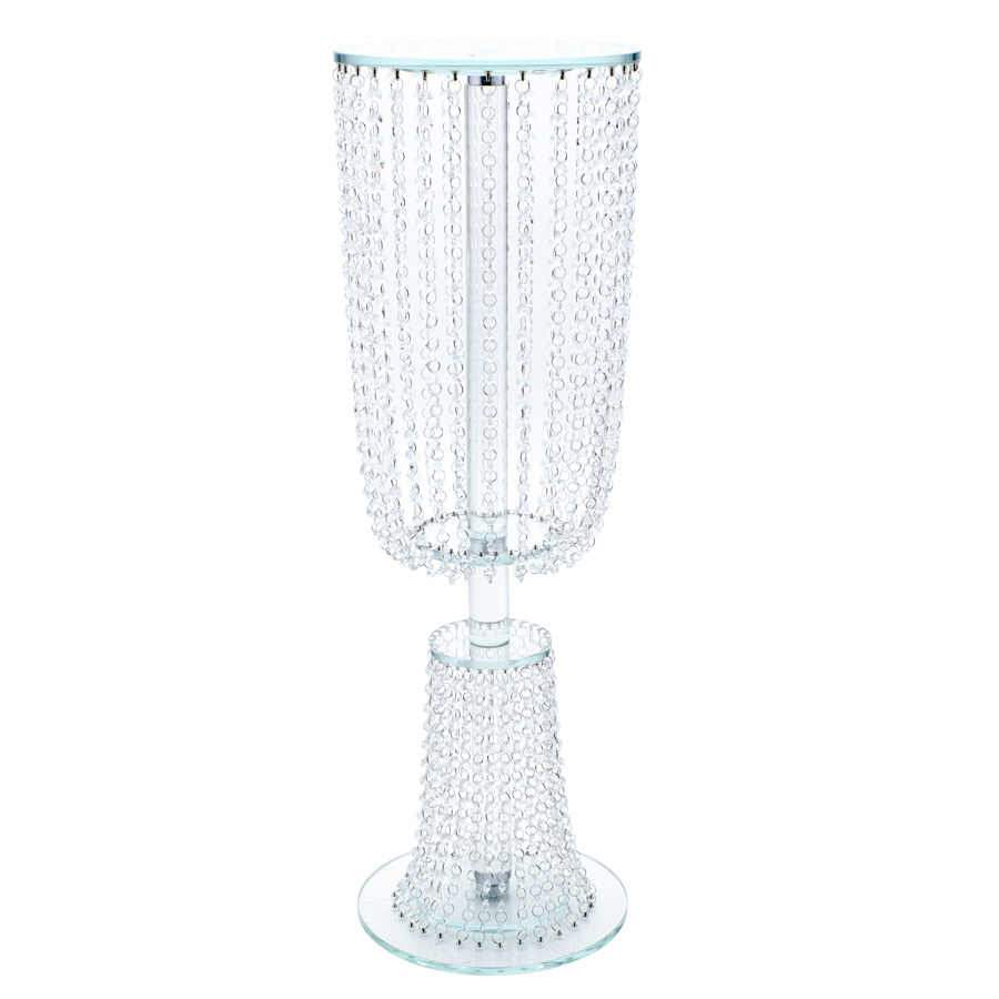 Crystal Cascading Centerpiece 28"