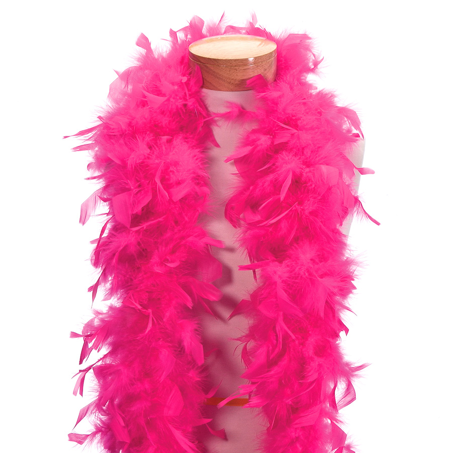 Marabou Feather Boa - Fuchsia