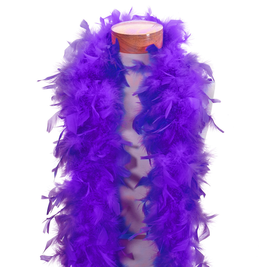 Marabou Feather Boa - Purple