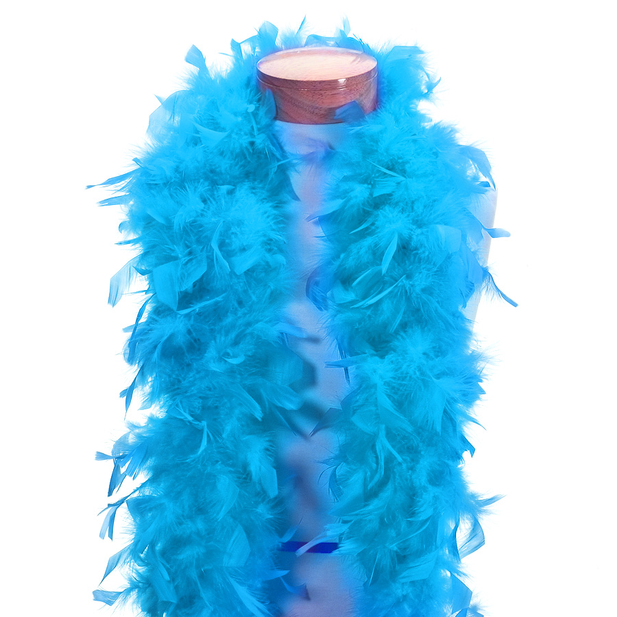 Marabou Feather Boa - Turquoise