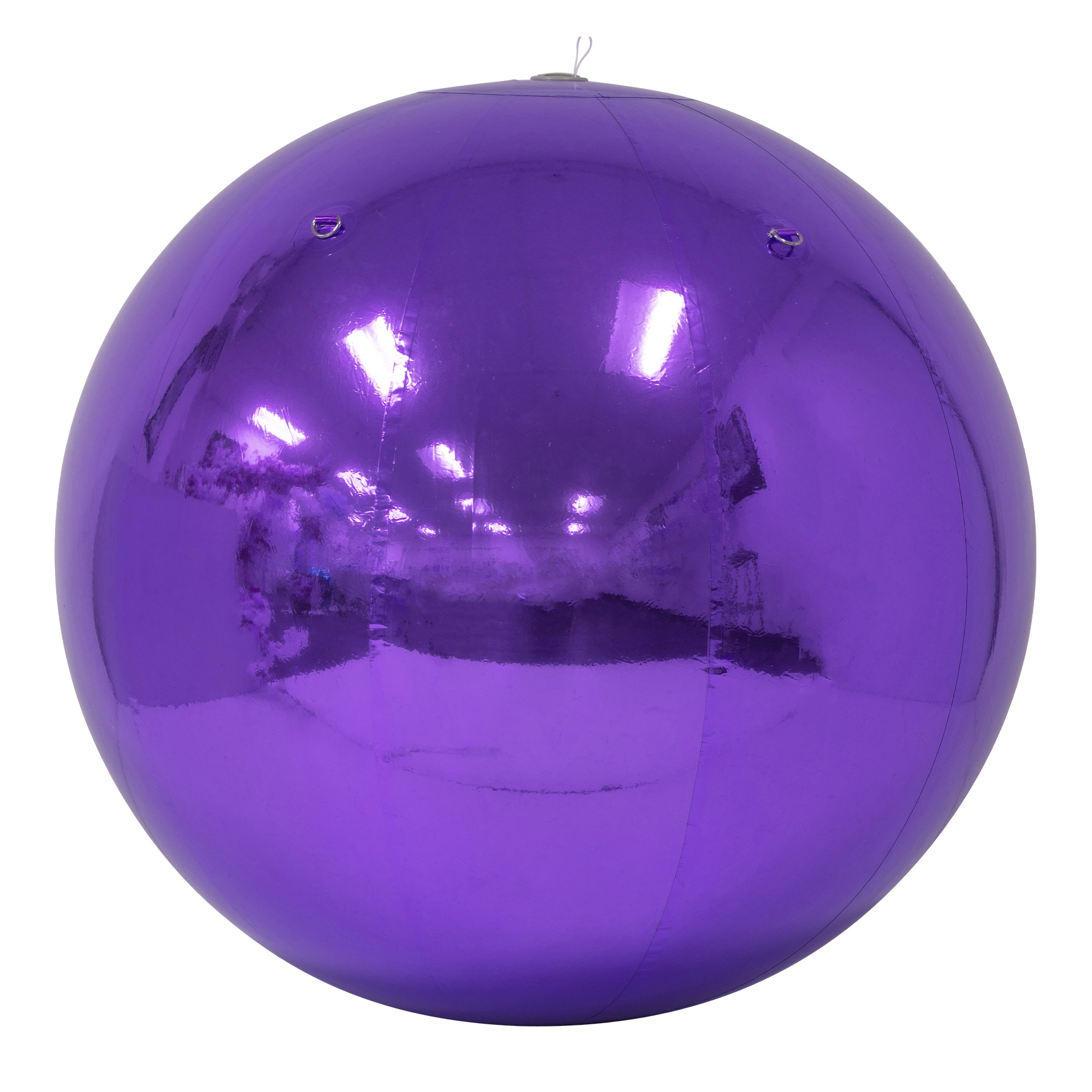 Inflatable Decoration Mirror Ball 24" - Purple