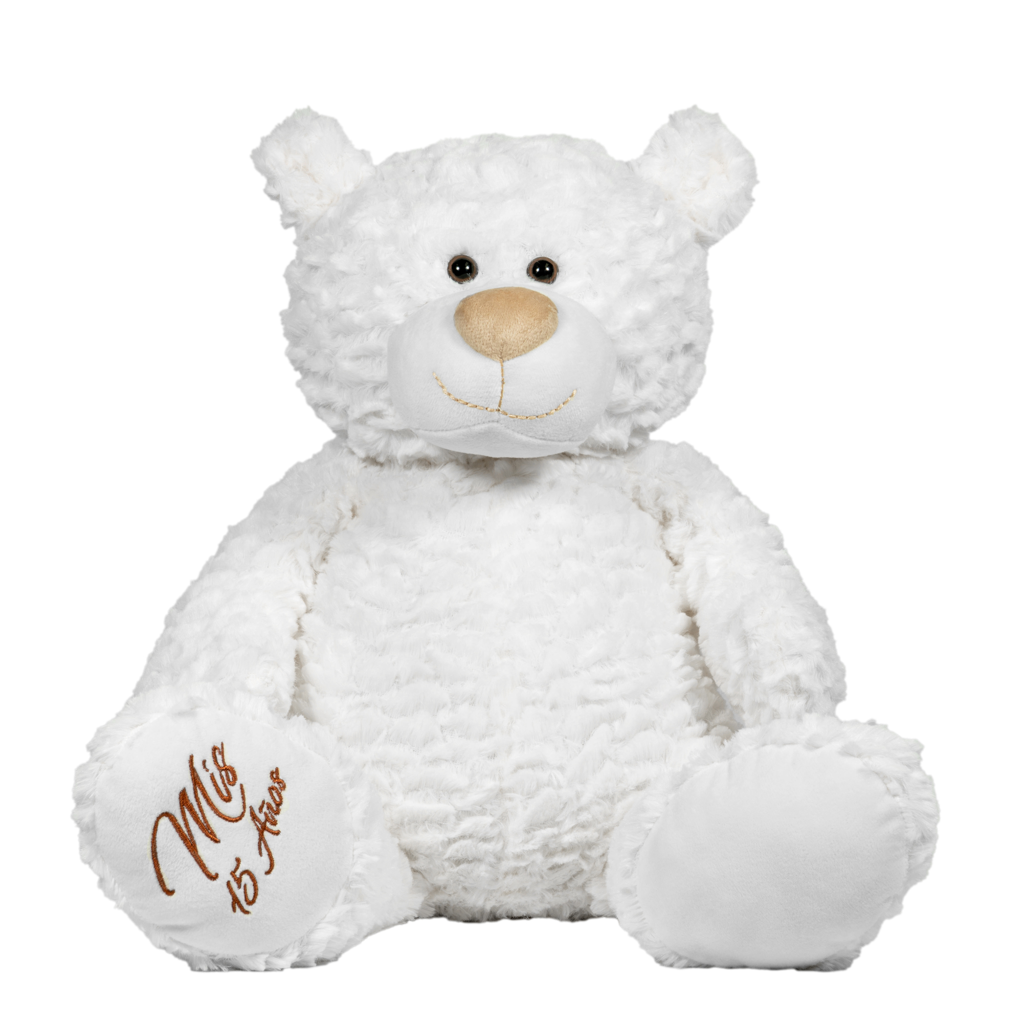 Quinceanera Bear 15" - White