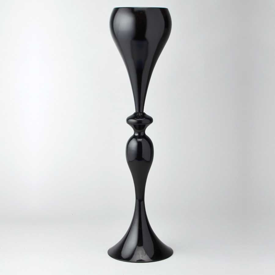 Mermaid Shaped Vase Table Centerpieces 25"- Black