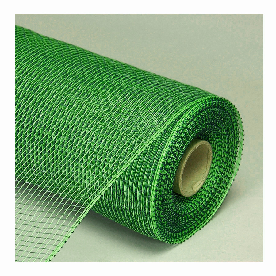 Decorative Poly Mesh Roll - Green