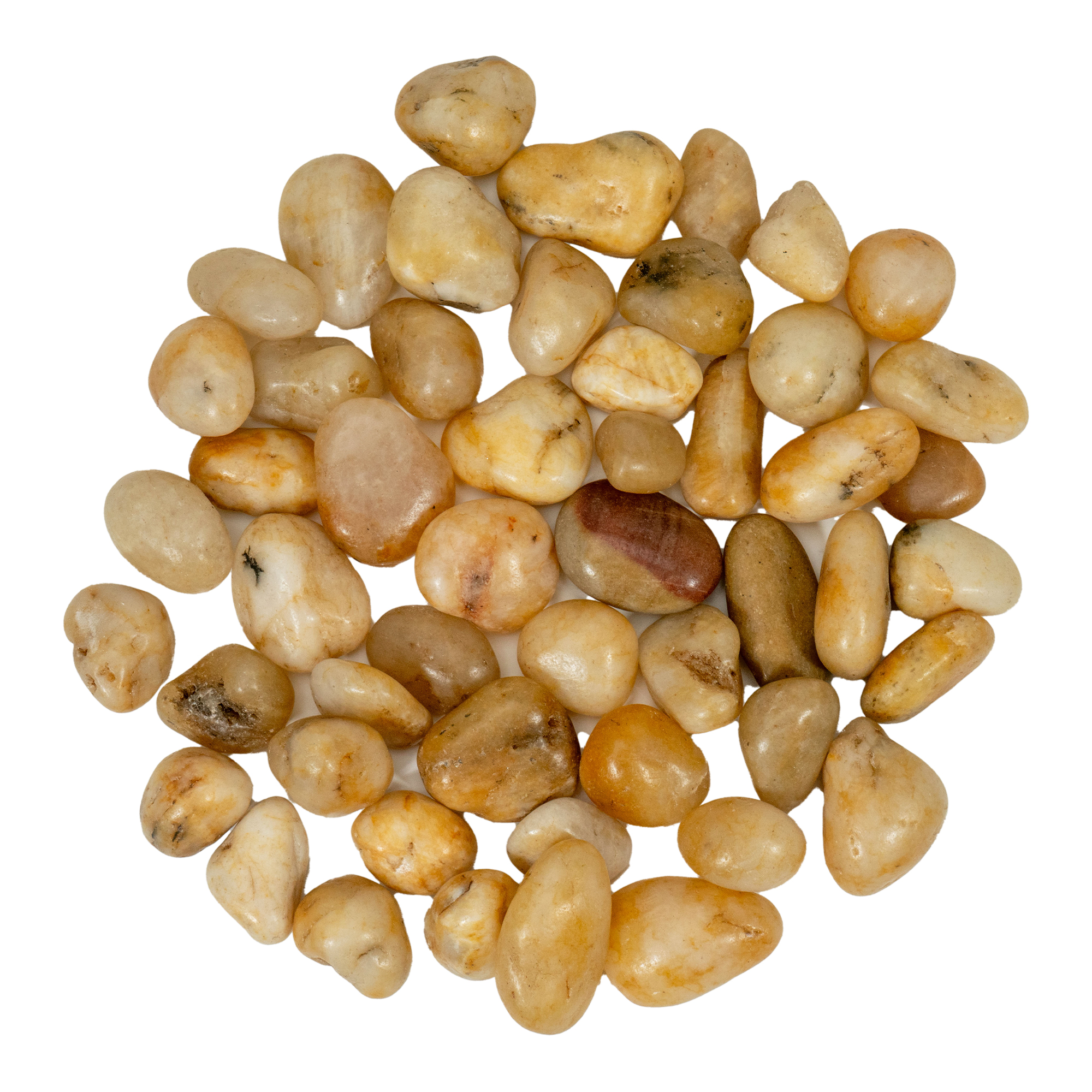 River Rocks 1kg/bag - Amber