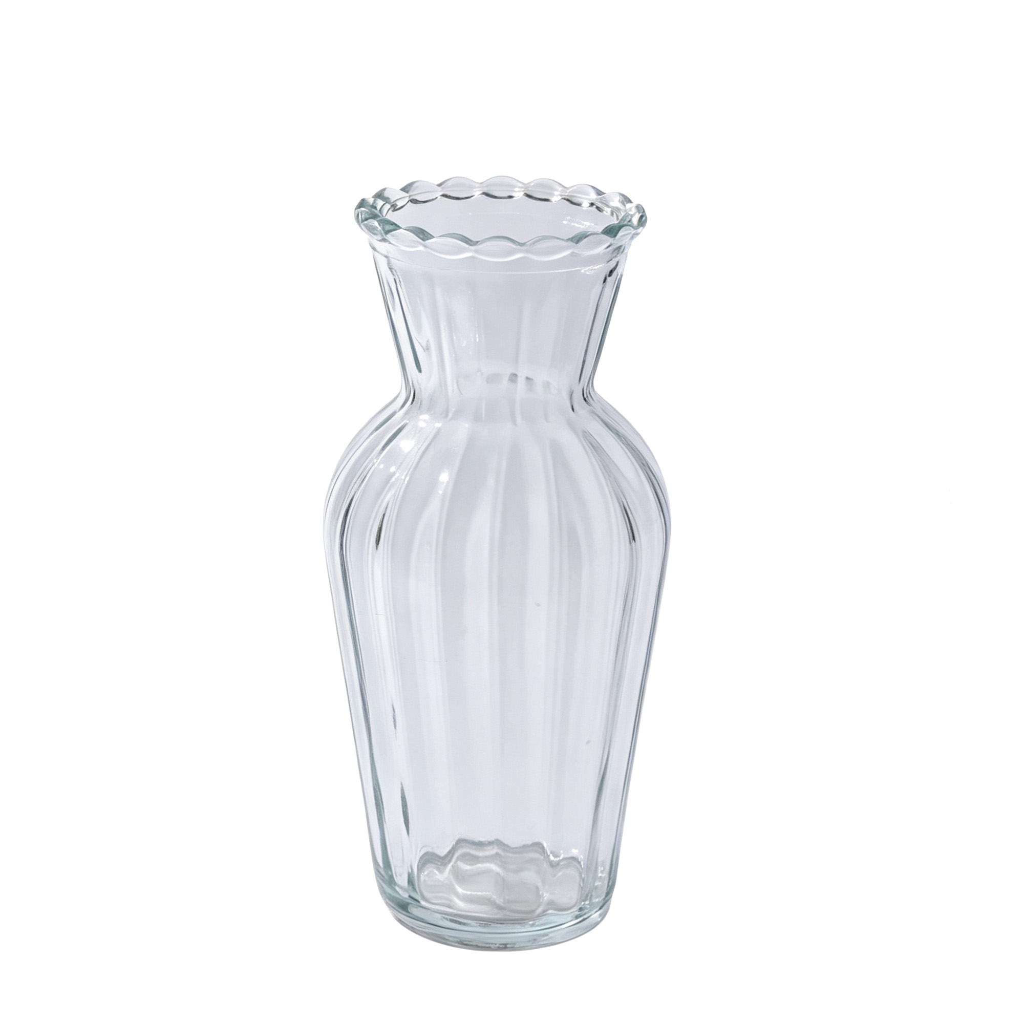 Glass Vase 6" - Clear
