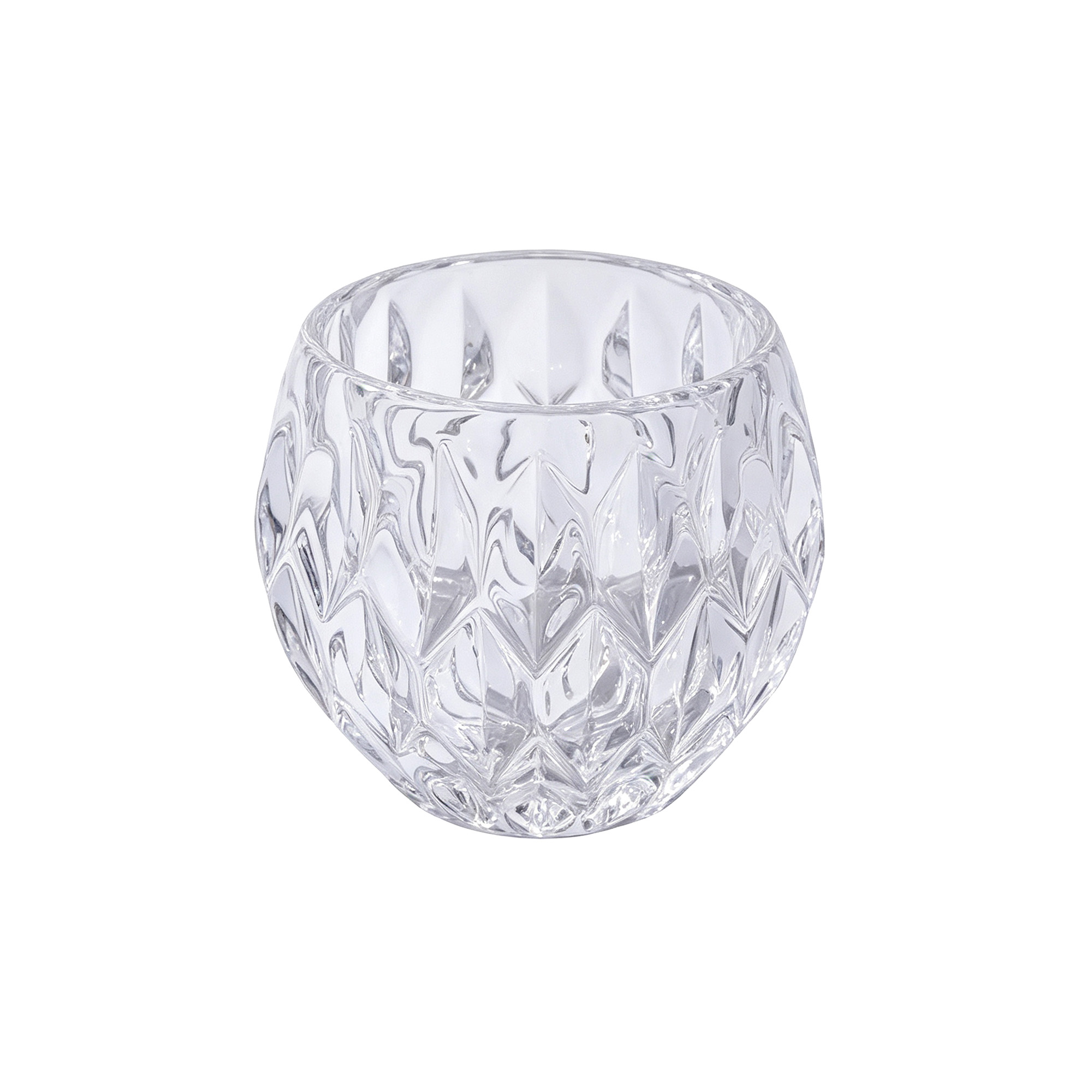 Glass Round Votive Candle Holder 2&frac14;" - Clear