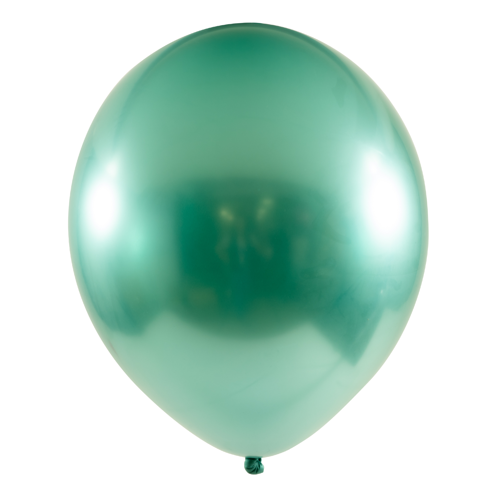 Chrome Latex Balloon 12" 50pc/bag - Green