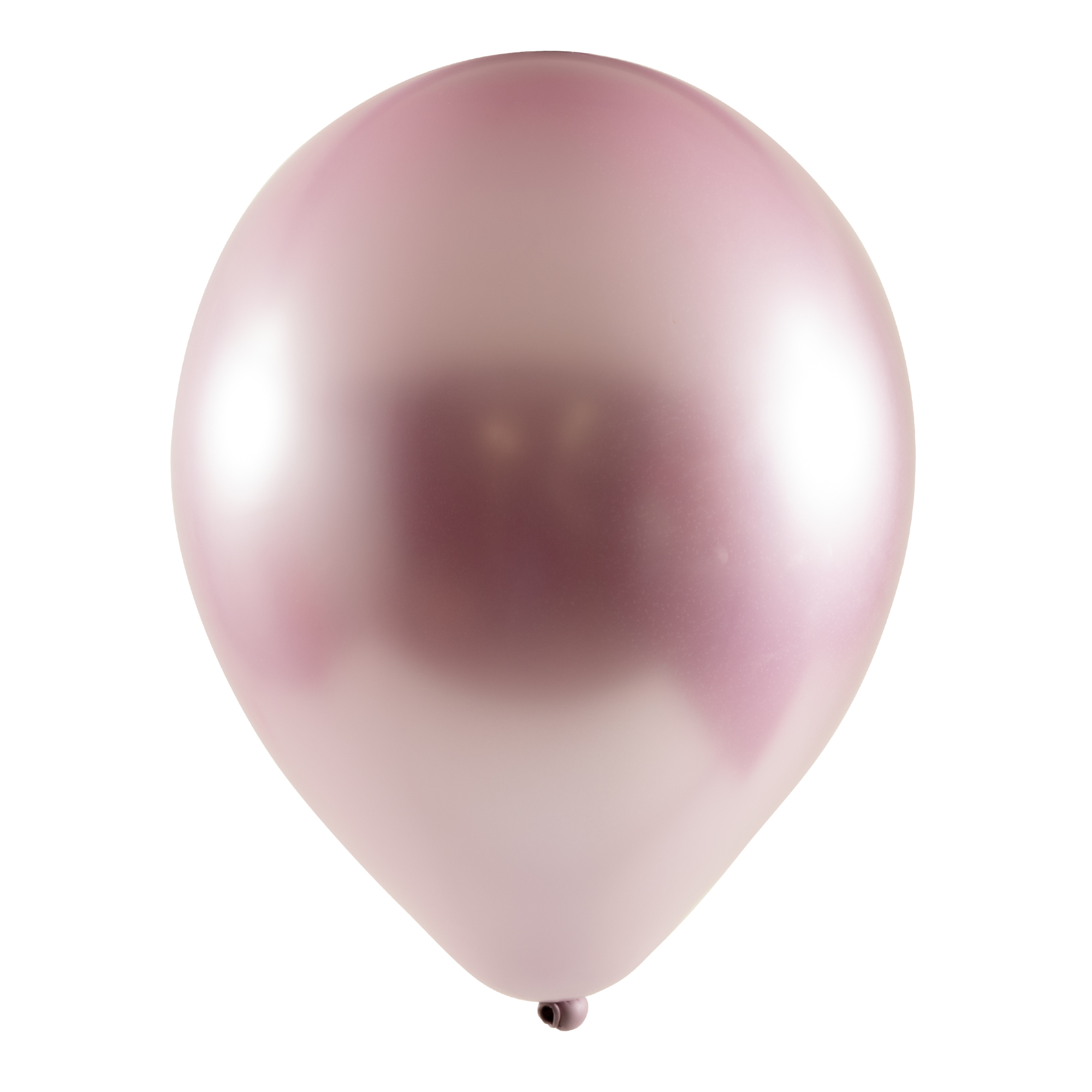 Chrome Latex Balloon 12" 50pc/bag - Pink