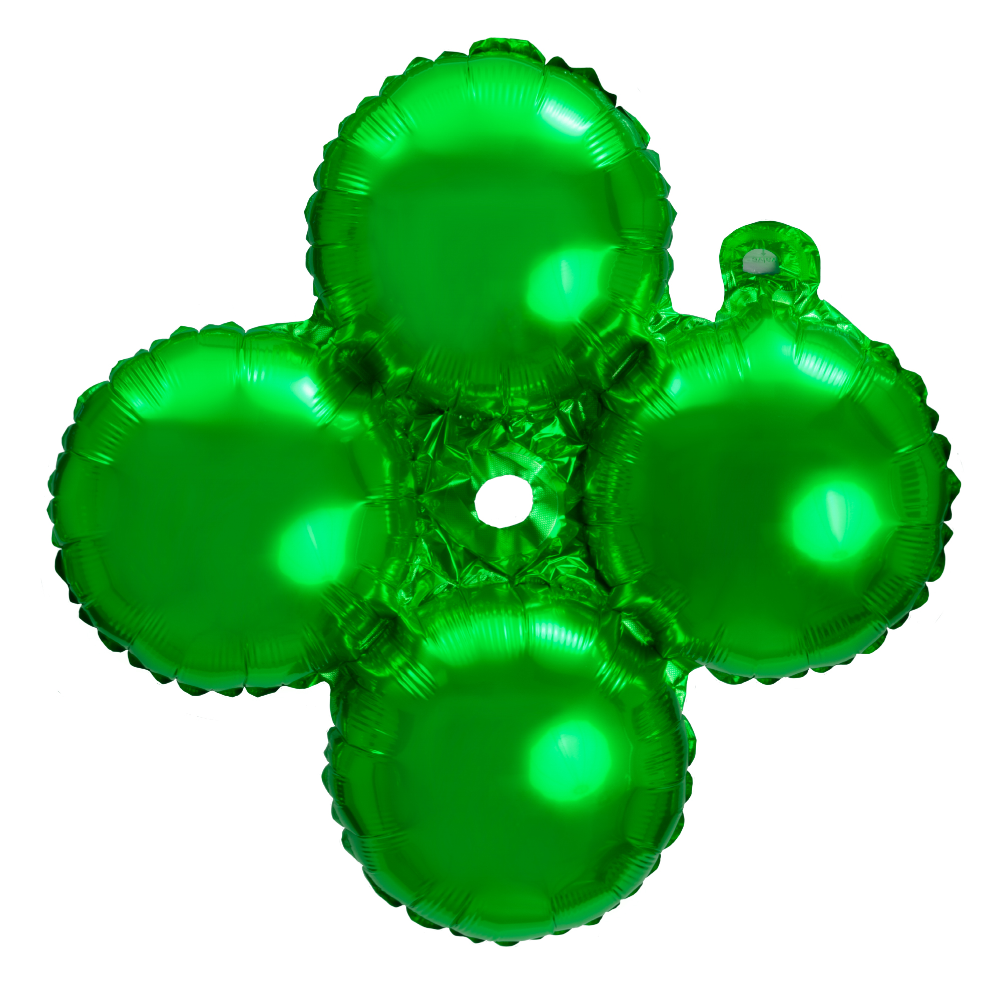8" Quad Mylar Balloon 50pc/pack - Green