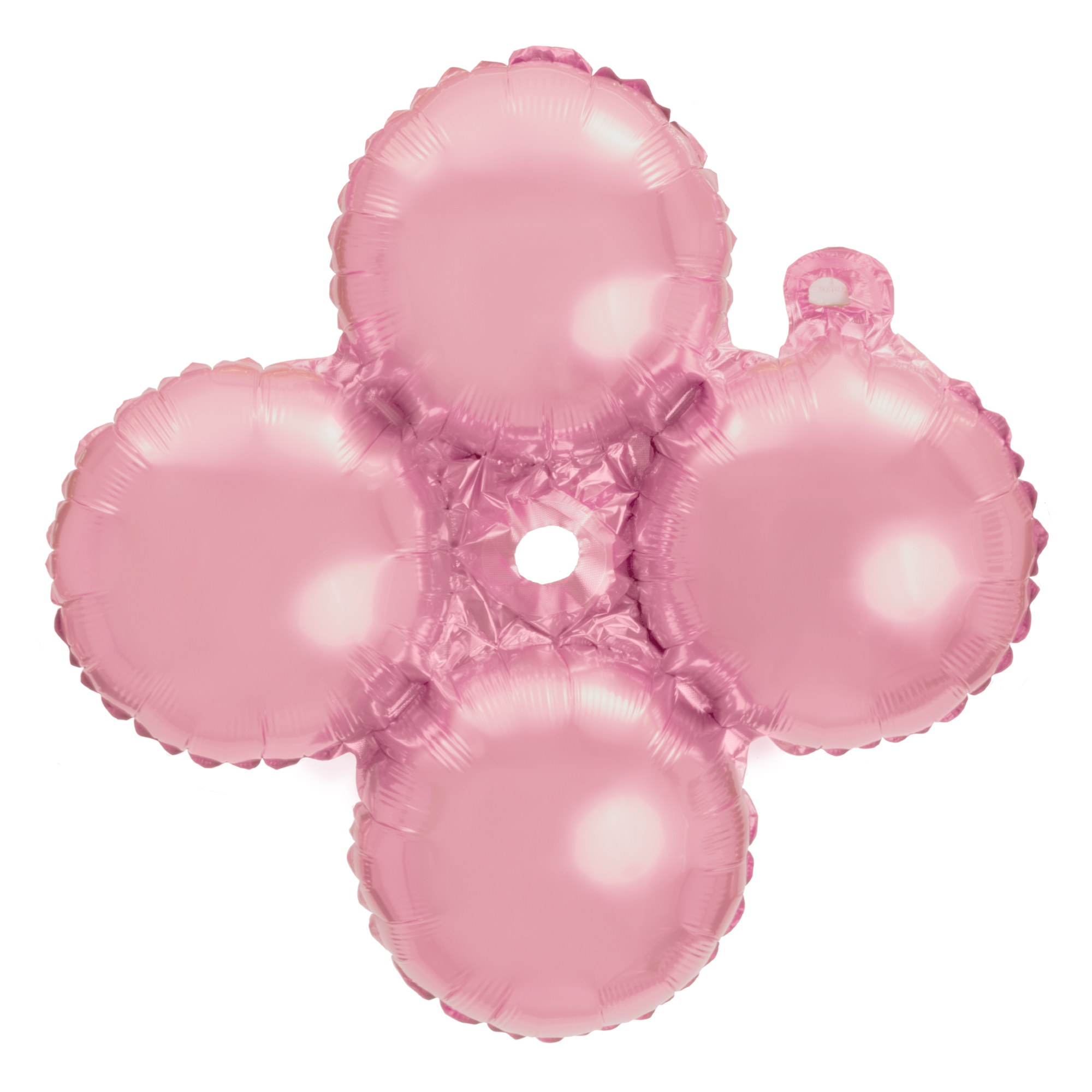 8" Quad Mylar Balloon 50pc/pack - Pink