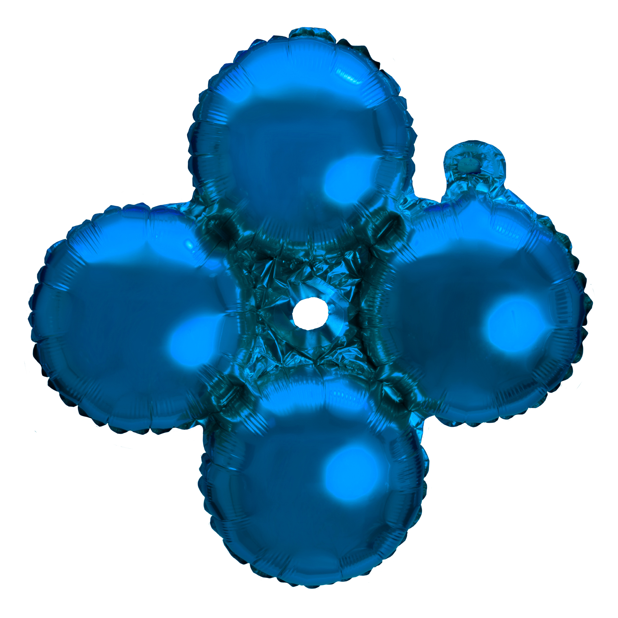 8" Quad Mylar Balloon 50pc/pack - Royal Blue