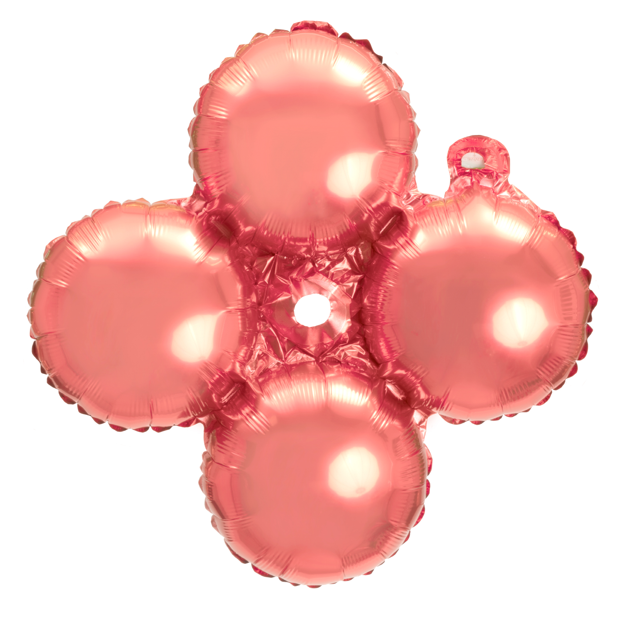 8" Quad Mylar Balloon 50pc/pack - Rose Gold